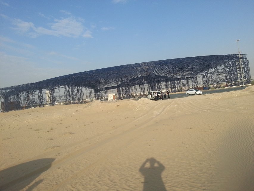 乐清大型场馆网架工程
